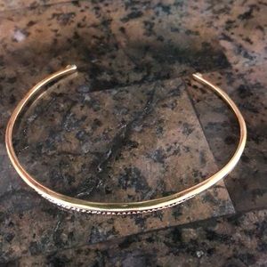 Stella & Dot Diamanté Gold Cuff